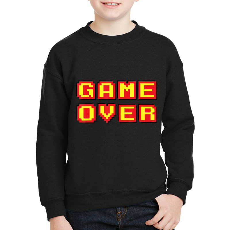 Limited Edition Game Over Vintage Retro Video Games Gaming Arcade Youth Sweatshirt by Karyn Love | Artistshot