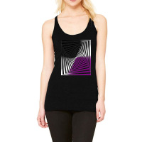 Optical Illusion Art, Asexual Illusion Art Racerback Tank | Artistshot