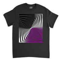 Optical Illusion Art, Asexual Illusion Art Classic T-shirt | Artistshot