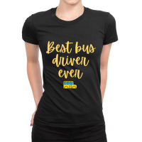 Best Bus Driver Ever-heicx Ladies Fitted T-shirt | Artistshot