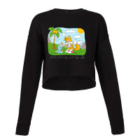 Everything Will Be Ok Cropped Sweater | Artistshot