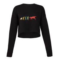 Archery Horse 'riding Evolution Cropped Sweater | Artistshot