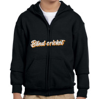 Blind Cricket Youth Zipper Hoodie | Artistshot