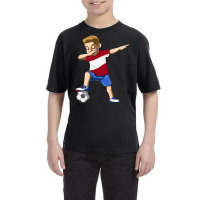 Limited Edition Dabbing Soccer Boy Latvia Jersey Latvian Youth Tee | Artistshot