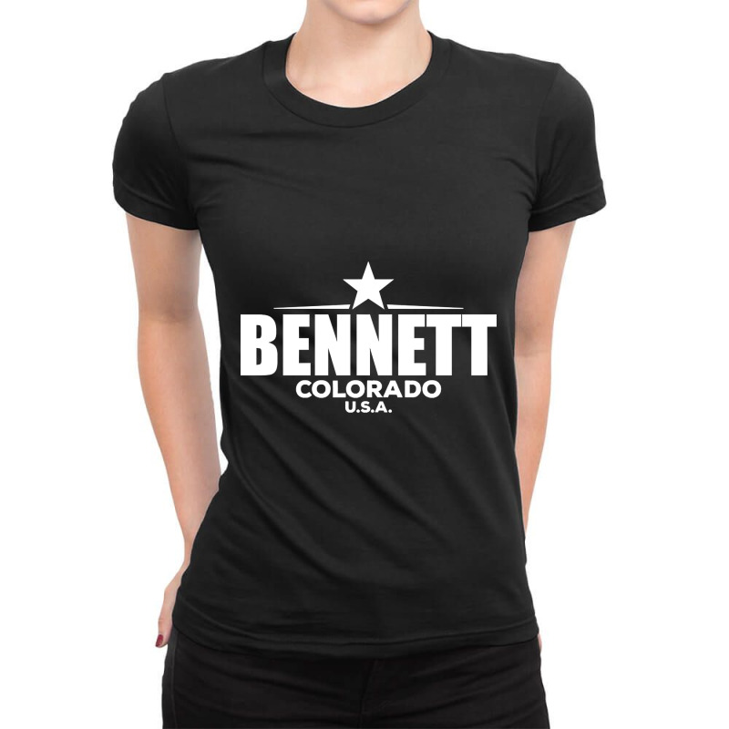 Bennett Colorado Ladies Fitted T-Shirt by nuanceteams169 | Artistshot