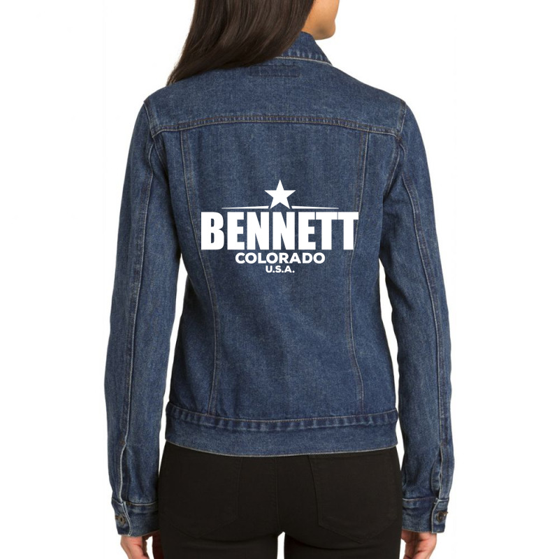 Bennett Colorado Ladies Denim Jacket by nuanceteams169 | Artistshot