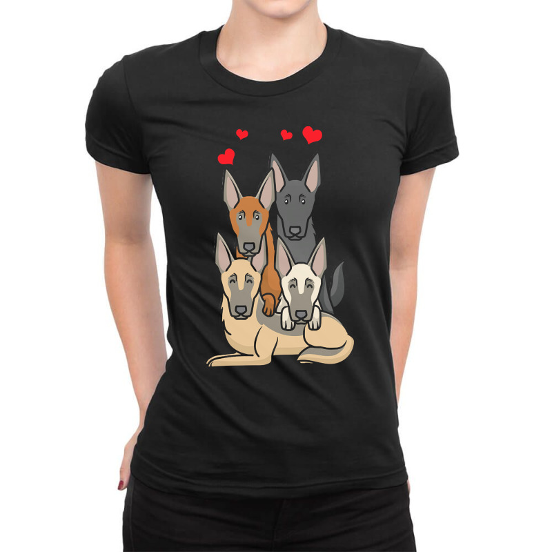 Malinois T  Shirt Malinois Dogs T  Shirt Ladies Fitted T-Shirt by zschaefer144 | Artistshot