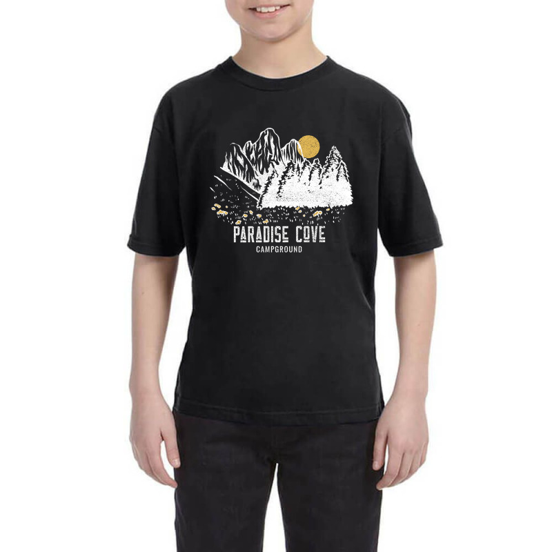 Paradise Cove Campground Shirt Youth Tee | Artistshot