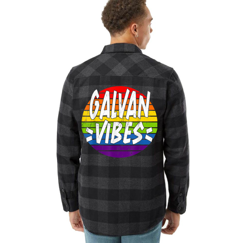 Galvan Vibes Matching Squad Family Reunion Last Name T Shirt Flannel Shirt by cordellwerw56r | Artistshot