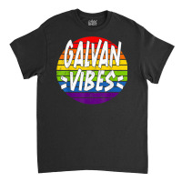 Galvan Vibes Matching Squad Family Reunion Last Name T Shirt Classic T-shirt | Artistshot