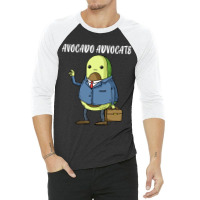 Avocado Advocate Funny Lawyer Gift 3/4 Sleeve Shirt | Artistshot