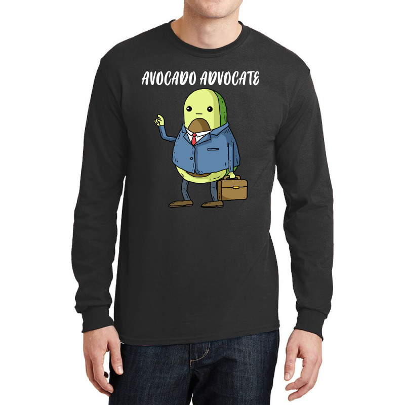 Avocado Advocate Funny Lawyer Gift Long Sleeve Shirts | Artistshot