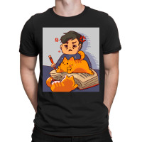 Anti-productivity Cat T-shirt | Artistshot