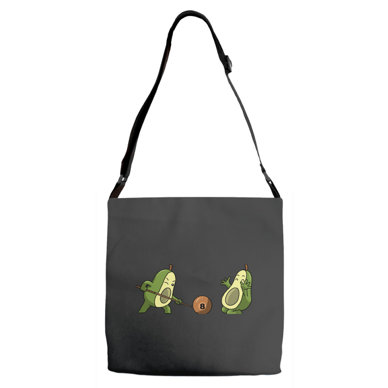 Avocado Billiard Funny Billiards Gift Adjustable Strap Totes | Artistshot