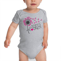 Dandelion Spread Hearts For Valentine's Day Love Cute Flower T Shirt Baby Bodysuit | Artistshot