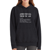 Anesthesia Technician - Definition Design Vintage Hoodie | Artistshot