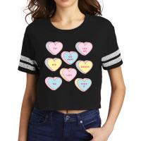 Hot Trend Anti Valentines Day Sassy Heart Candy Single Joke Scorecard Crop Tee | Artistshot