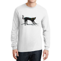 Cat Lightning 3d  Halloween Cat Meme Long Sleeve Shirts | Artistshot