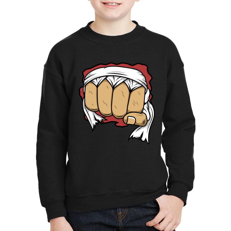 Bloody Fist Fight Youth Sweatshirt by dealgummy642 | Artistshot