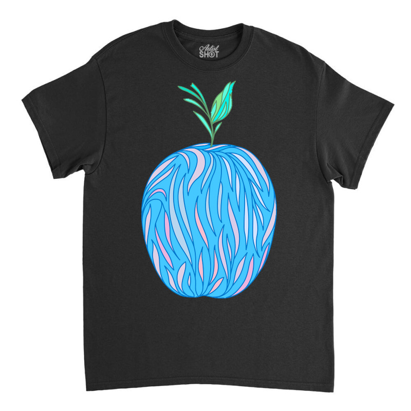 Blue Apple Classic T-shirt by dealgummy642 | Artistshot