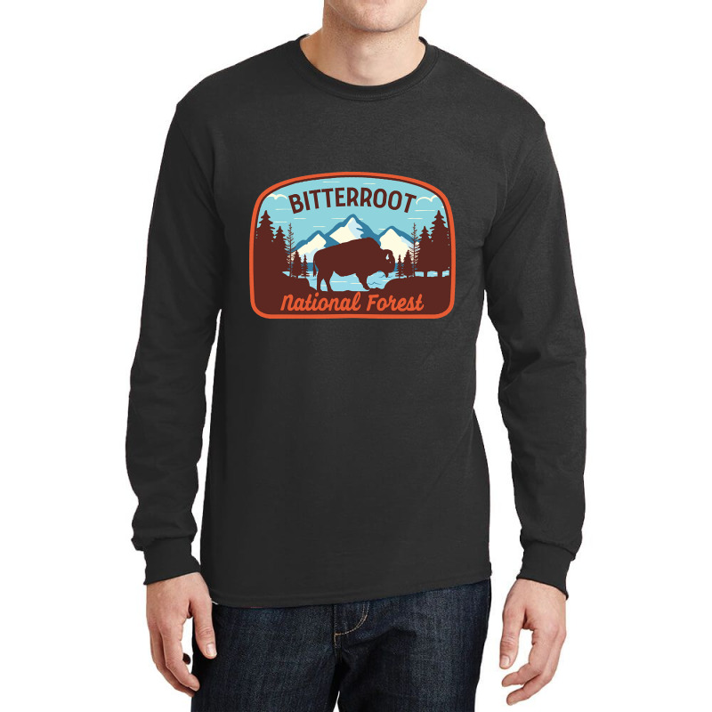 Bitterroot National Forest-zirnz Long Sleeve Shirts by nuanceteams169 | Artistshot