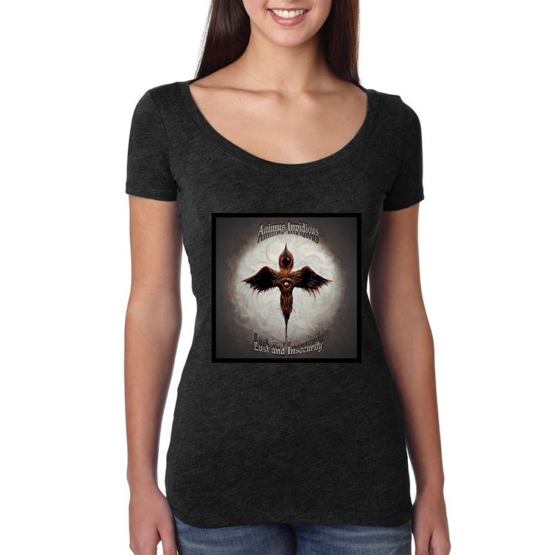 Animus Invidious Lust & Insecurity Women's Triblend Scoop T-shirt by templetracking23 | Artistshot