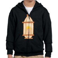 Lantern Light Youth Zipper Hoodie | Artistshot