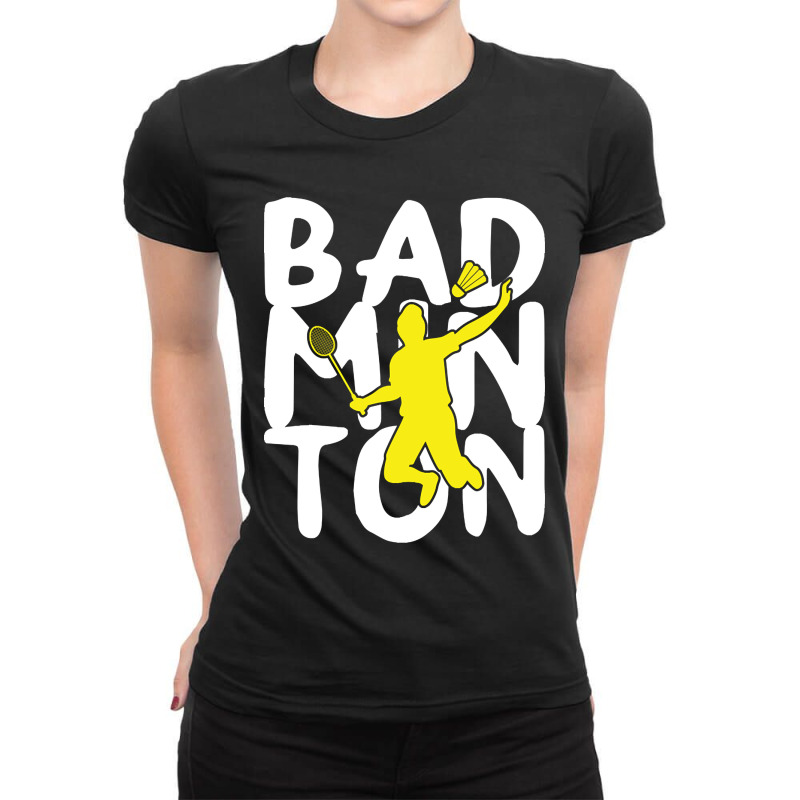 Badminton-lagbk Ladies Fitted T-Shirt by cryingdappled109 | Artistshot