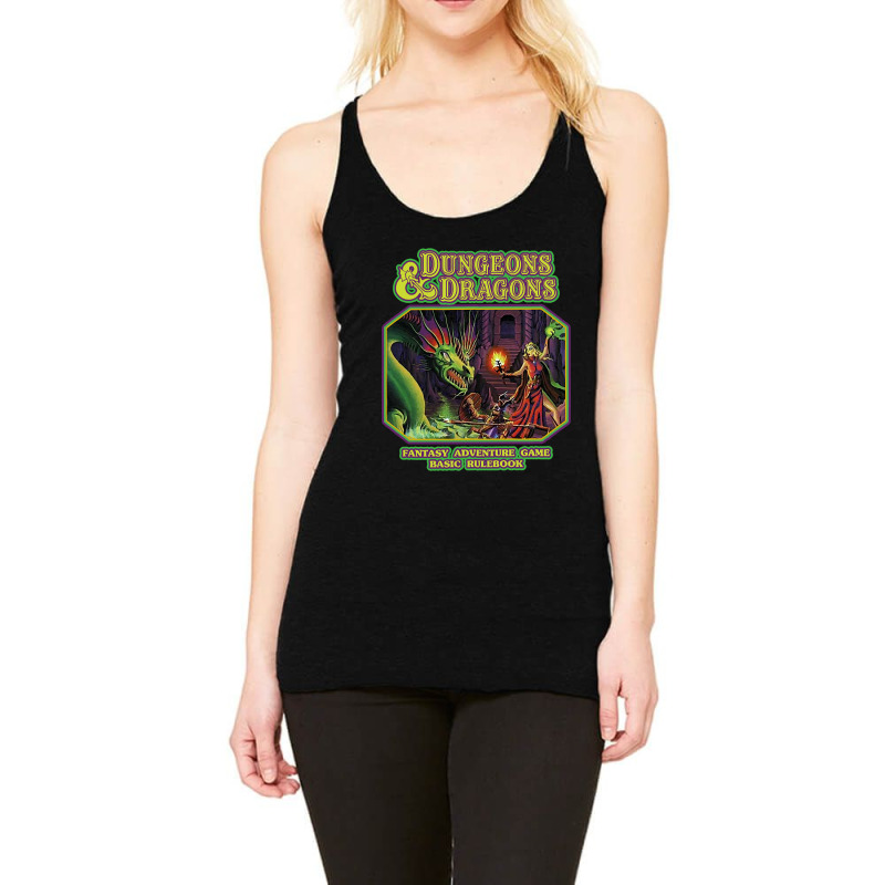 Fantasy Adventure Game D&d Racerback Tank | Artistshot