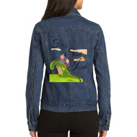 Sant Jordi Ladies Denim Jacket | Artistshot