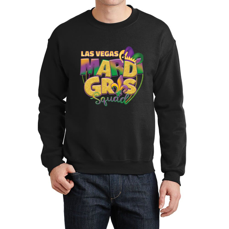 Las Vegas Mardi Gras Crewneck Sweatshirt | Artistshot