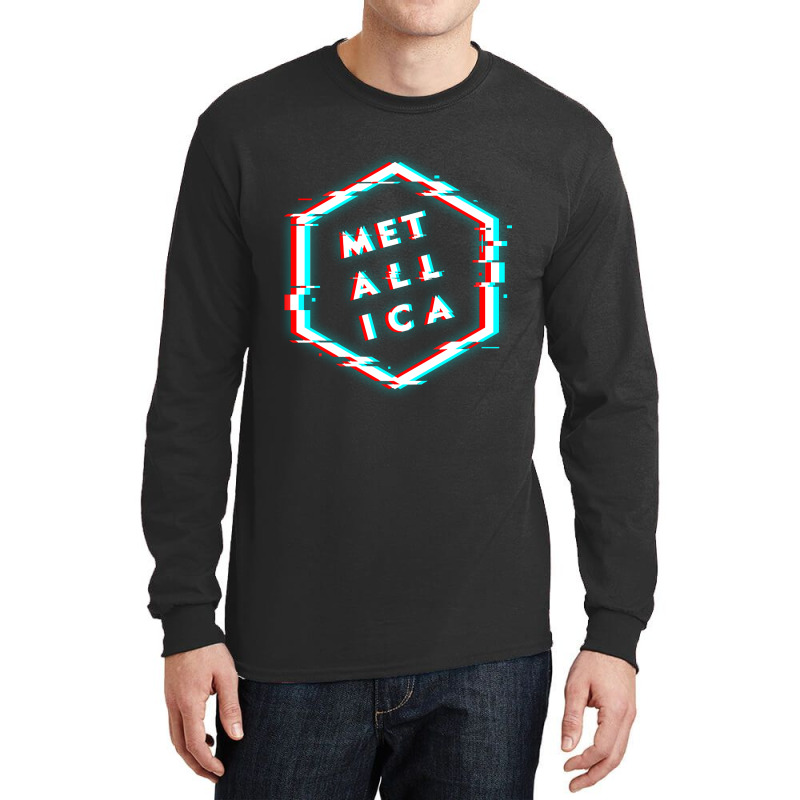 Allica Polygon Glitch Long Sleeve Shirts | Artistshot