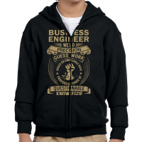 Business Engineer - We Do Precision Youth Zipper Hoodie | Artistshot