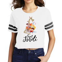 Sant Jordi Scorecard Crop Tee | Artistshot