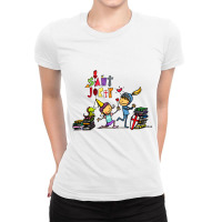 Sant Jordi   (5) Ladies Fitted T-shirt | Artistshot