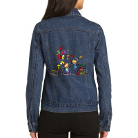 Sant Jordi   (5) Ladies Denim Jacket | Artistshot