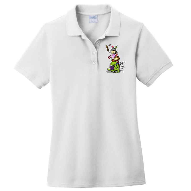 Sant Jordi Ladies Polo Shirt by RONALDPOYNTER | Artistshot