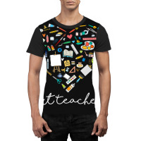 Hot Trend Love Art Teacher Teacherlife Valentine's Day Outfits Graphic T-shirt | Artistshot