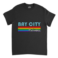 Bay City Michigan Pride Shirt Bay City Lgbt Gift Lgbtq Supporter Tee P Classic T-shirt | Artistshot