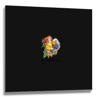 Cartoons Design Products Metal Print Square | Artistshot