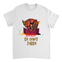 Sant Jordi Notebooks And S Classic T-shirt | Artistshot