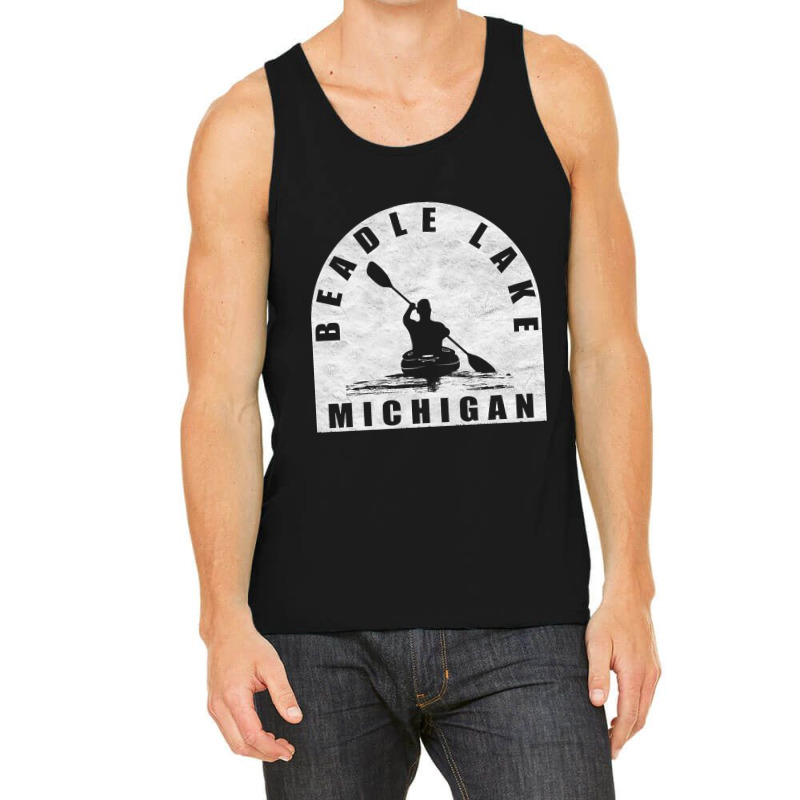 Beadle Lake Kayaking Michigan Tank Top | Artistshot