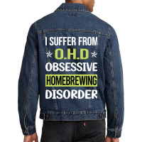 Obsessive Love Homebrewing Homebrew Homebrewer Beer Home Brew Brewing Men Denim Jacket | Artistshot