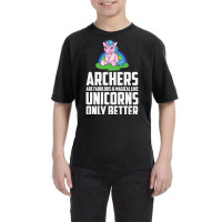 Archery Unicorn Bow Hunting Archer Crossbow Arrow Youth Tee | Artistshot