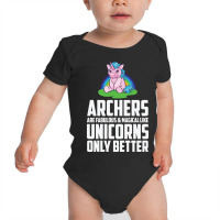 Archery Unicorn Bow Hunting Archer Crossbow Arrow Baby Bodysuit | Artistshot