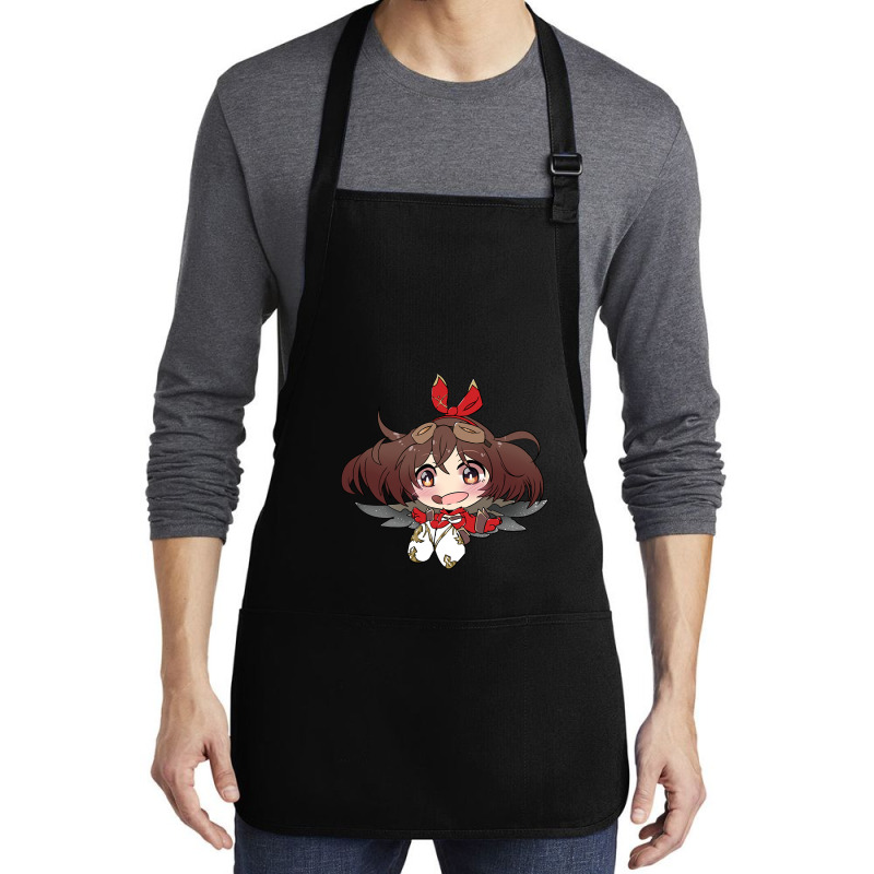 Amber Genshin Chibi Medium-length Apron | Artistshot