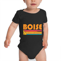 Boise Idaho Vintage Distressed Souvenir-1hzkn Baby Bodysuit | Artistshot