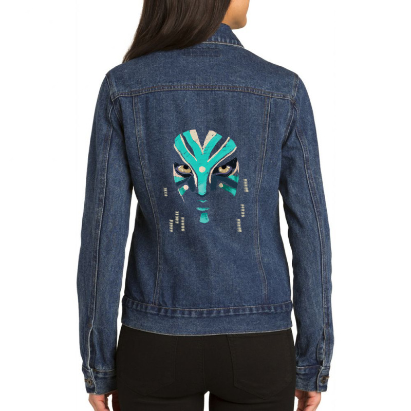 Neytiri 1 Ladies Denim Jacket by Dinh Quan | Artistshot