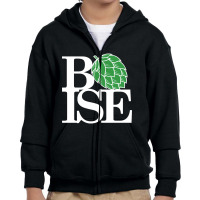 Boise Loves Beer! Youth Zipper Hoodie | Artistshot