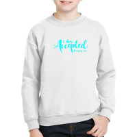 I Am Accepted Romans 15:7 Youth Sweatshirt | Artistshot